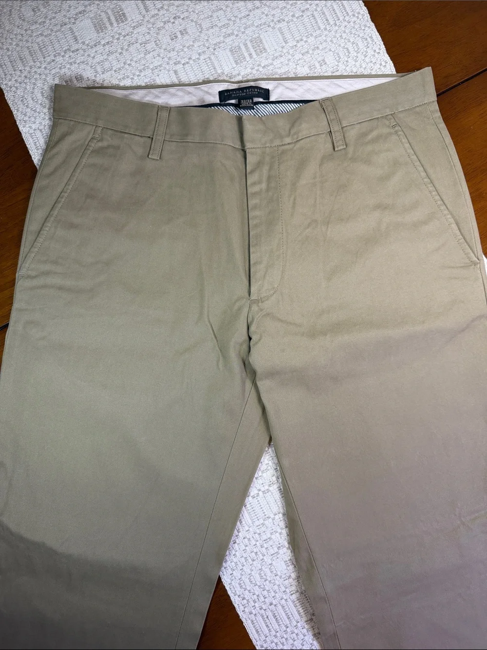 Men's Khaki Casual Chinos